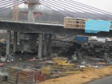 Budowa A1 w Mszanie zatrzymana. Powodem jest niebezpieczny wiadukt