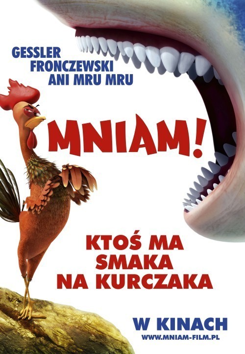 Kino LOT.

 "Mniam!". . 
Od 4  do 10 listopada, seanse o godz. 14:30 i 16:15. 
Bilety 15 i 13 zł