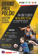 W Aqua Zdroju odbędzie się turniej II Grand Prix Polski Kadetek i Kadetów w Tenisie Stołowym