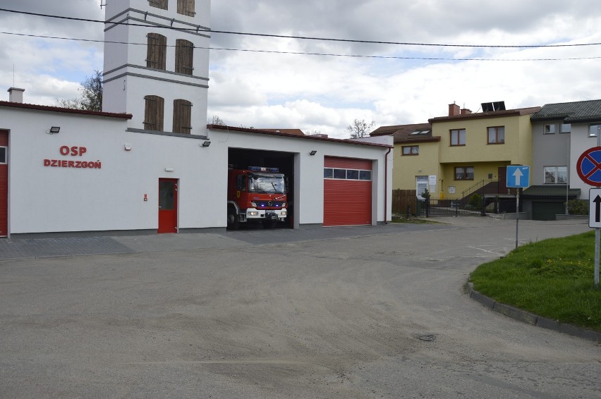 Wyjazd strażaków w Dzierzgoniu