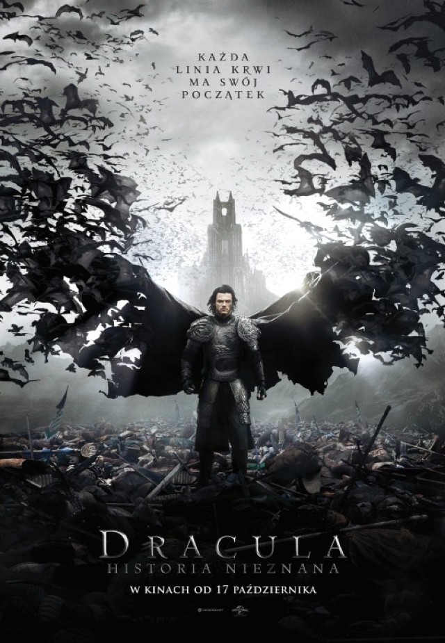 Dracula - Historia nieznana

gatunek:	fantasy, horror
produkcja: USA
reżyseria:	 Gary Shore
scenariusz: Matt Sazama, Burk Sharpless
obsada: Luke Evans, Sarah Gadon Sarah Gadon, Dominic Cooper, Art Parkinson, Charles Dance


"Film łączy w sobie dwie opowieści. Jedna z nich bazuje na autentycznej postaci - walczącego z Turkami Vlada Palownika, druga odnosi się do legendy dotyczącej pojawienia się pierwszego na Ziemi wampira."

