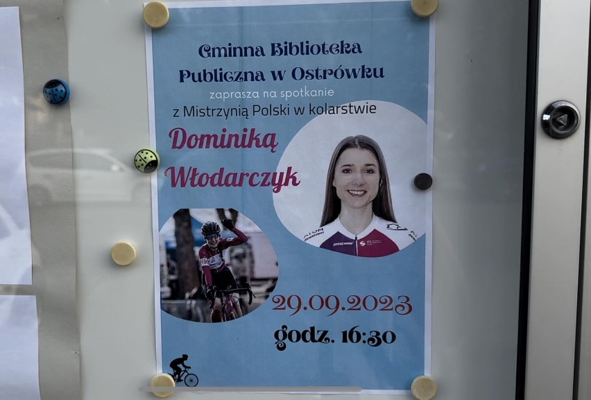 Upadki i wzloty Dominiki Włodarczyk. Spotkanie z kolarską mistrzynią z Ostrówku ZDJĘCIA, FILM 