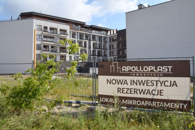 Przy ulicy Piotrkowskiej w Kielcach ruszyła budowa apartamentowca.