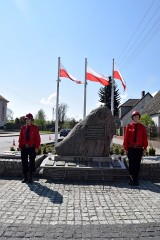 Obchody 3 maja w Kwilczu. Sztandar OSP Kwilcz odznaczony