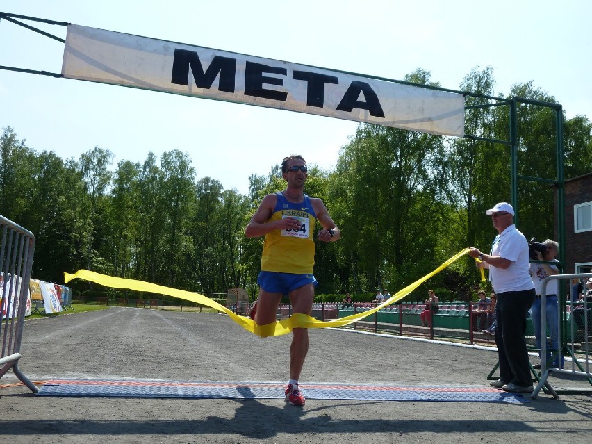 Zwycięzca biegu - Sergii Okseniuk