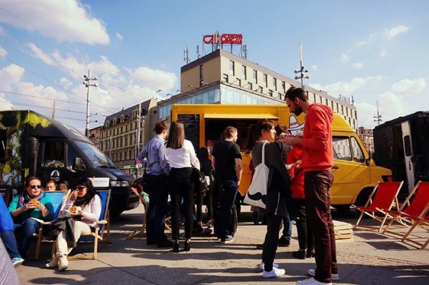Pierwszy zjazd Food Trucków w Katowicach