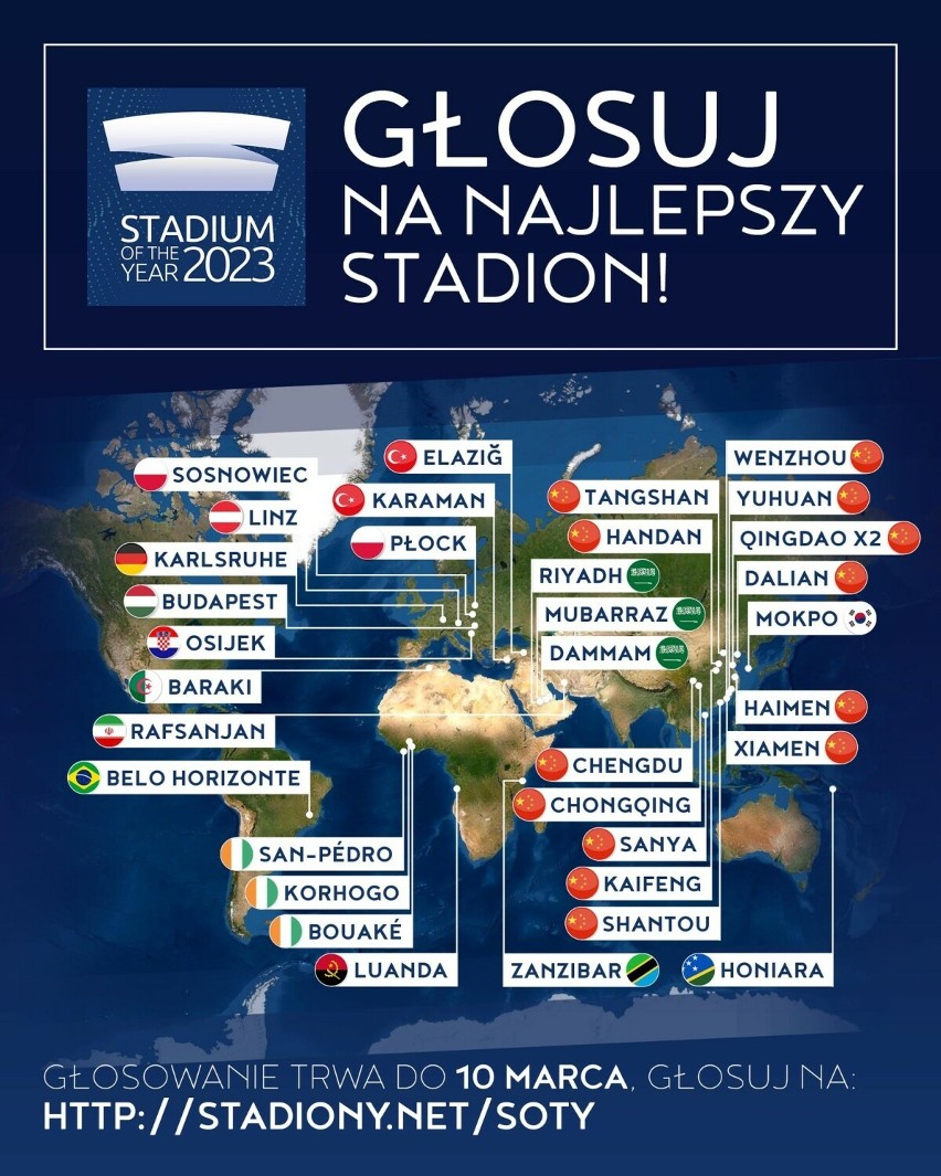 Konkurs Stadium of the Year 2023