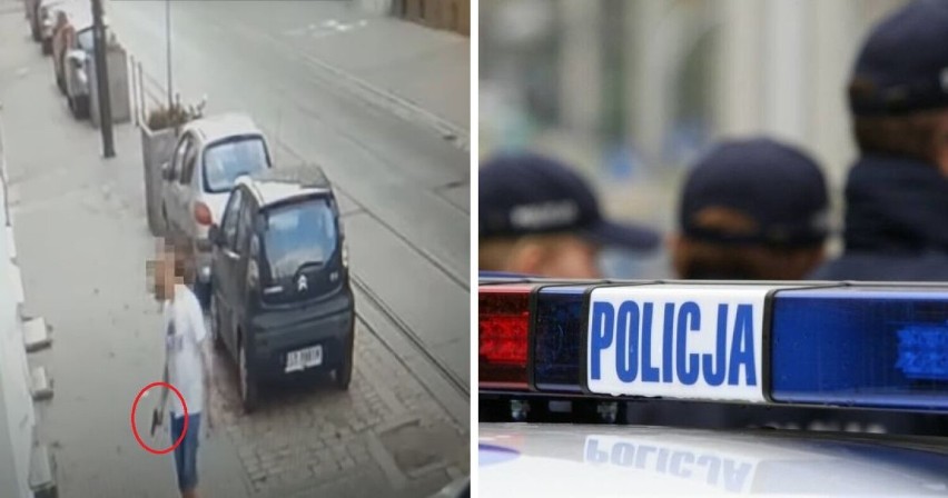 Dramatyczne chwile w Bytomiu. Mężczyzna chodził z bronią po ulicy i celował do przejeżdżających aut. Policjanci musieli użyć paralizatora