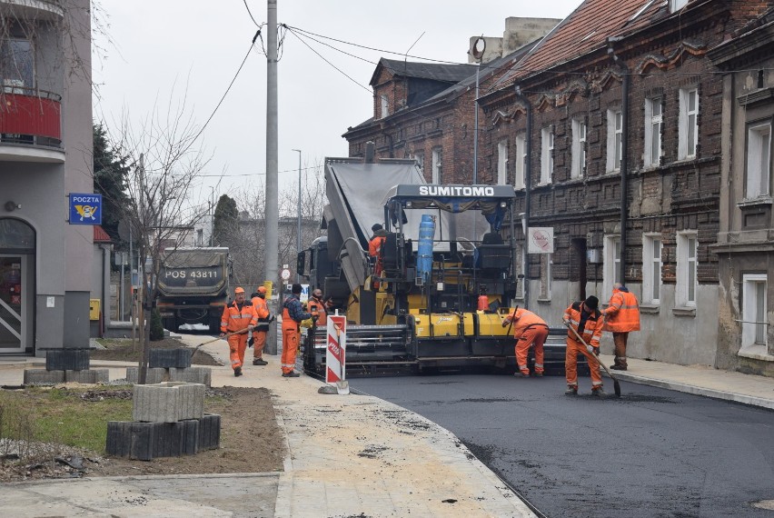 Prace remontowe na ulicy Ogrodowej w Kaliszu są na...