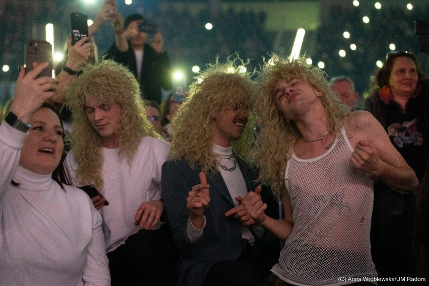 Tak na koncercie w Radomiu bawili się fani Bonnie Tyler.
