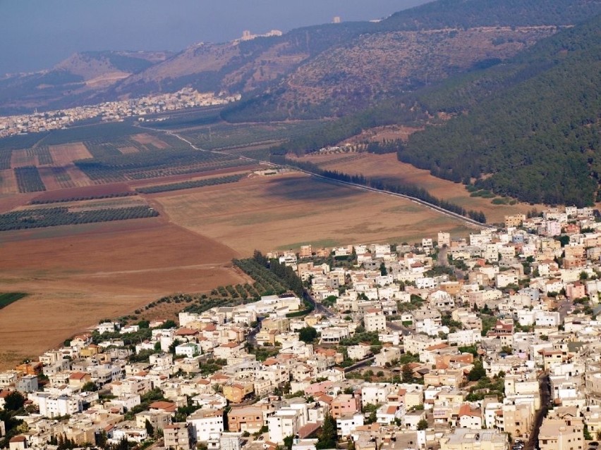 Góra Tabor położona jest w Dolnej Galilei, na zachód od...