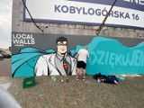 Nowy mural w centrum miasta. Powstał w podziękowaniu dla medyków. Zobacz zdjęcia!