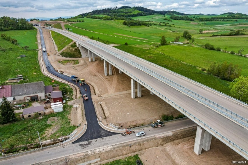 Budowa drogi S3 na Dolnym Śląsku - stan prac na 8 maja 2024