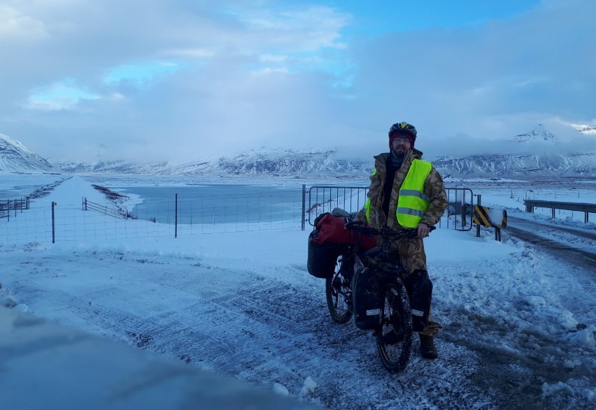 Podróż na Islandię? Rumianin objechał ją na rowerze. Taka wyprawa uczy doceniać proste rzeczy