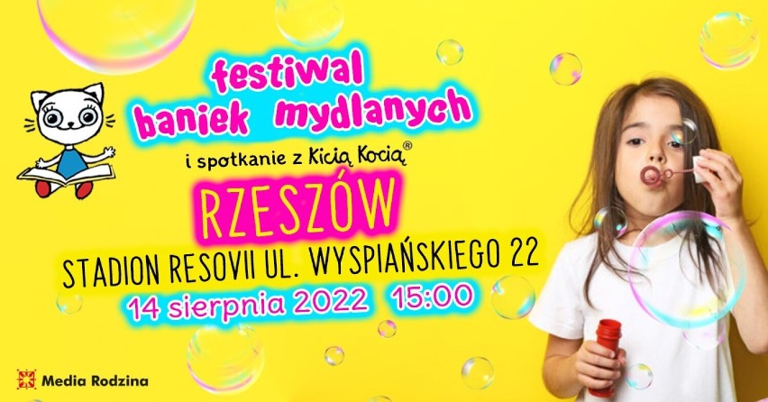 Festiwal Baniek Mydlanych w Rzeszowie już w najbliższą...