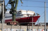 Wodowanie statku Bergensfjord w Stoczni Gdańsk S.A.