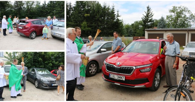 Święcenie pojazdów 2022 w parafii Przemienienia Pańskiego w Aleksandrowie Kujawskim