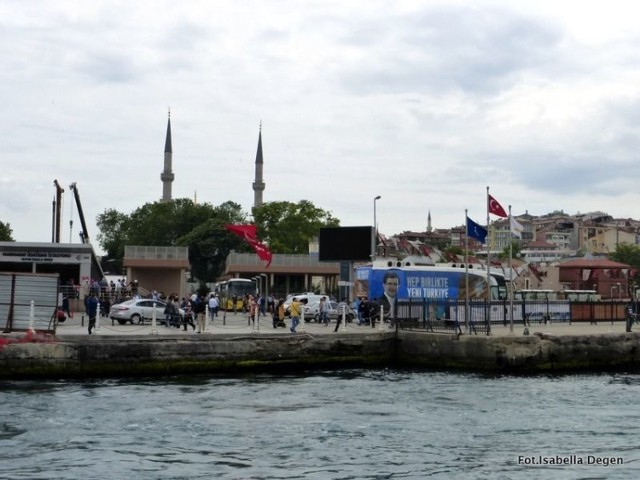 &Uuml;sk&uuml;dar&ndash; dzielnica azjatycka Stambułu w Turcji, port pasażerski. Fot.Isabella Degen