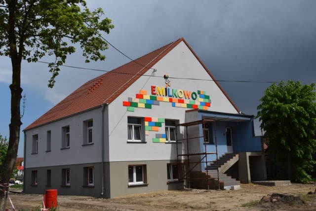 Budynek w Szczańcu po modernizacji jest nie do poznania