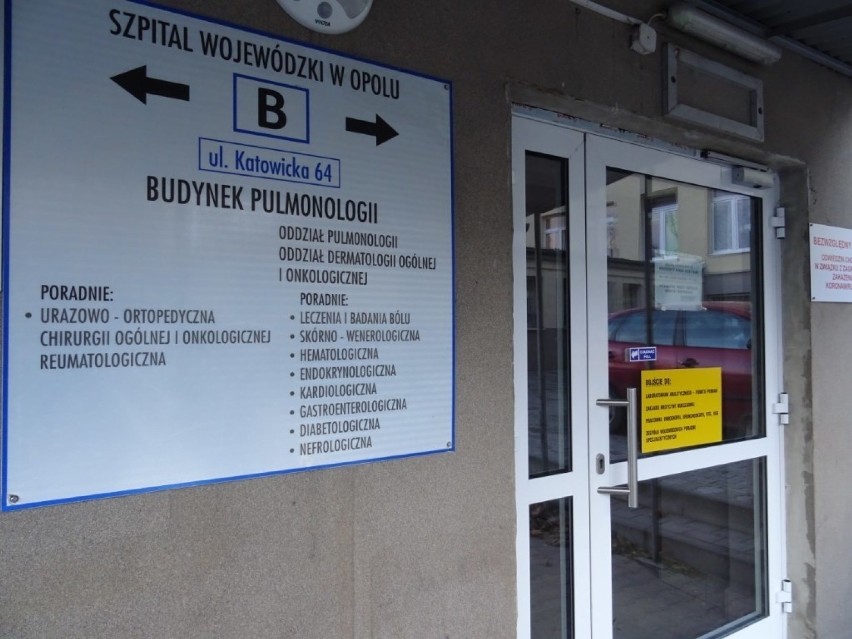 Nowe dojście do RTG i laboratorium w Szpitalu Wojewódzkim w Opolu