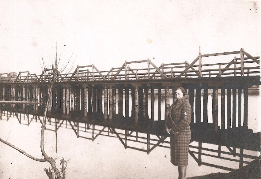 Most na Wolbórce na ul. Legionów - okres międzywojenny