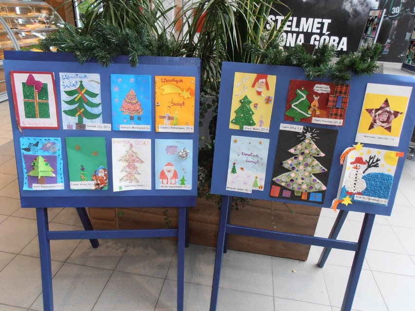 Kartki Świąteczne Oczami Uczniów ZE nr 3 w Zielonej Górze (zdjęcia)