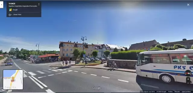 Przyłapani przez Google Street View na ulicach Sępólna Krajeńskiego