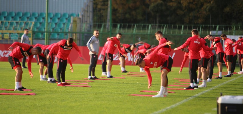 Trening reprezentacji na stadionie GKS Katowice