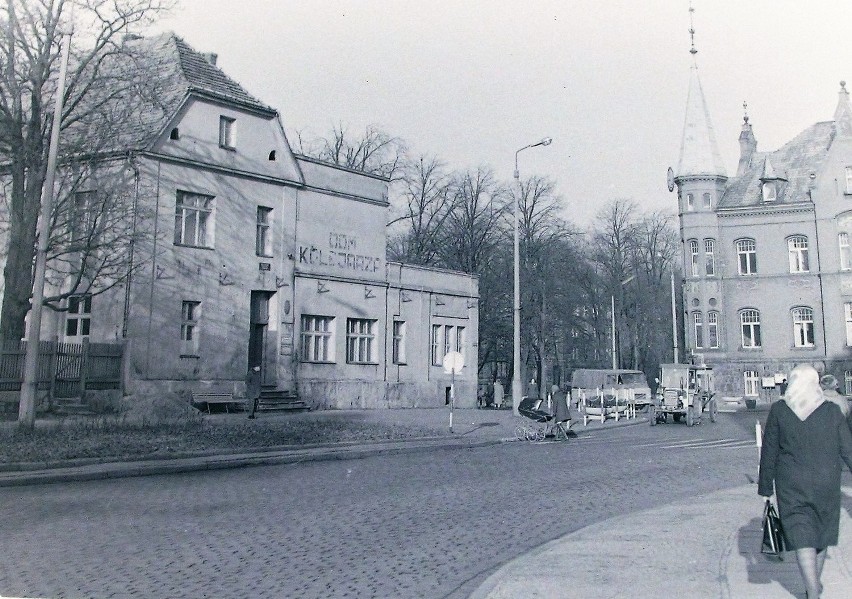 Takim to miejsce zastał autor w 1972 roku. Dom Kolejarza na...