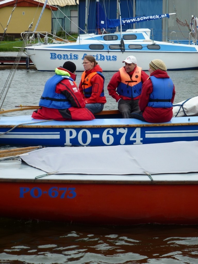 Sobota pod żaglami na śremskim jeziorze