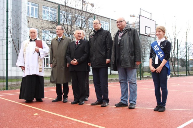 Otwarcie przebudowanego boiska na Przymorzu