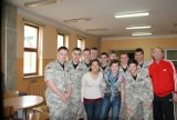 Opalenica. Amerykańscy żołnierze w szkole FOTO