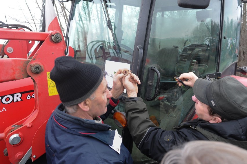 Protest rolniczy w Lesznie