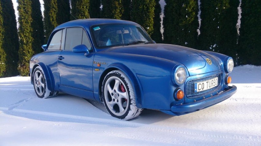 Syrena-Porsche została wystawiona na aukcji razem z...