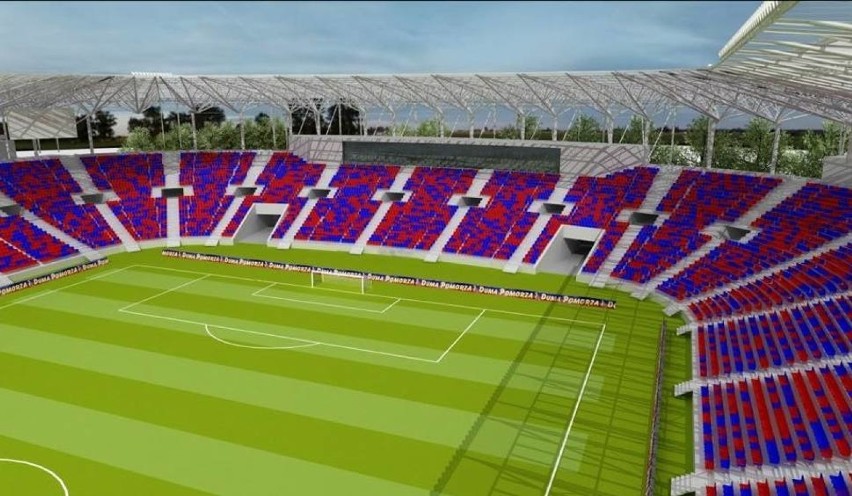 Jedna z wizualizacji stadionu