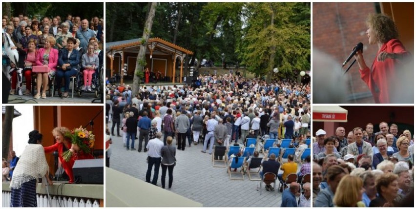 Alicja Majewska i Włodzimierz Korcz zapełnili park przy DK [FOTO]