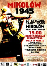 Mikołów 1945 rok: Inscenizacja historyczna walk