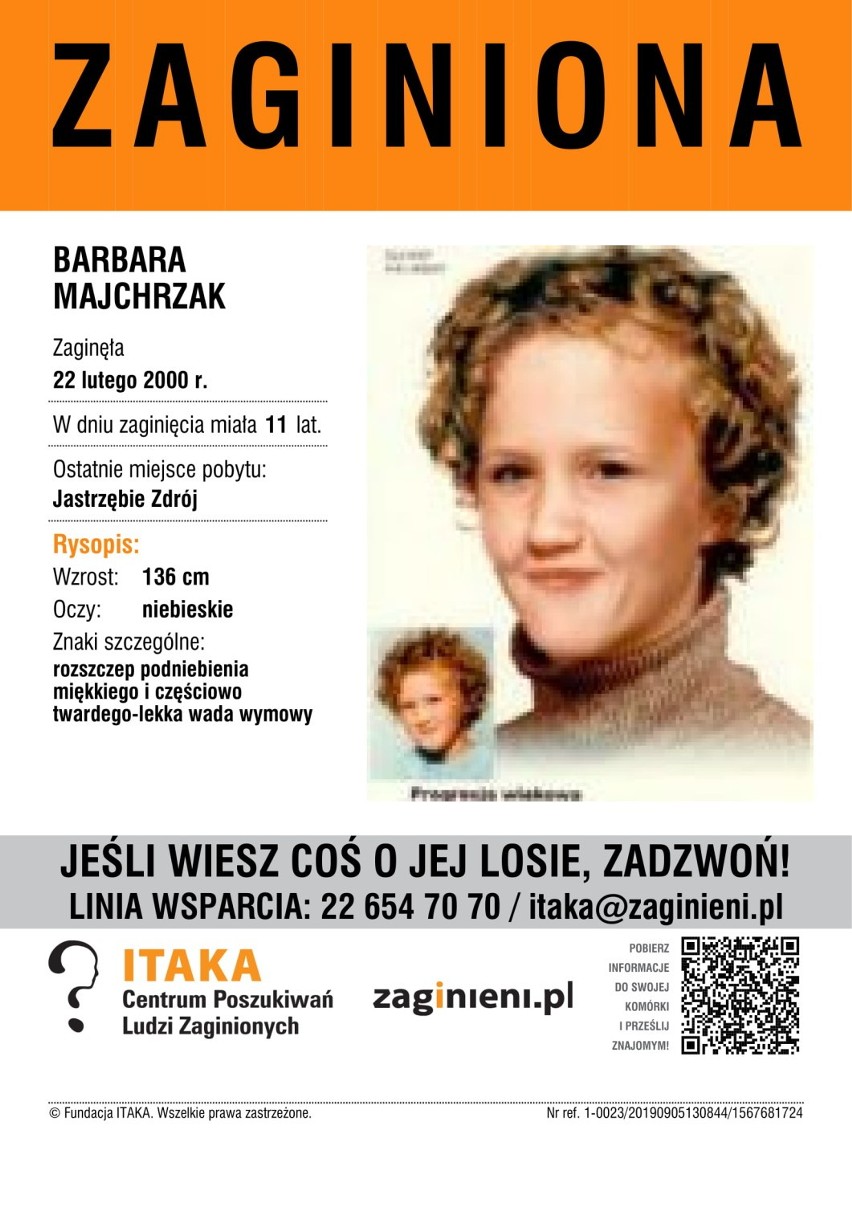 Jeśli posiadasz jakiekolwiek informacje o zaginionych...