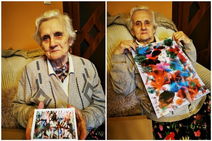 Malunki Halunki. Rozmowy o starzeniu się, demencji, depresji i arteterapii podczas wernisażu prac 84-letniej Pani Haliny