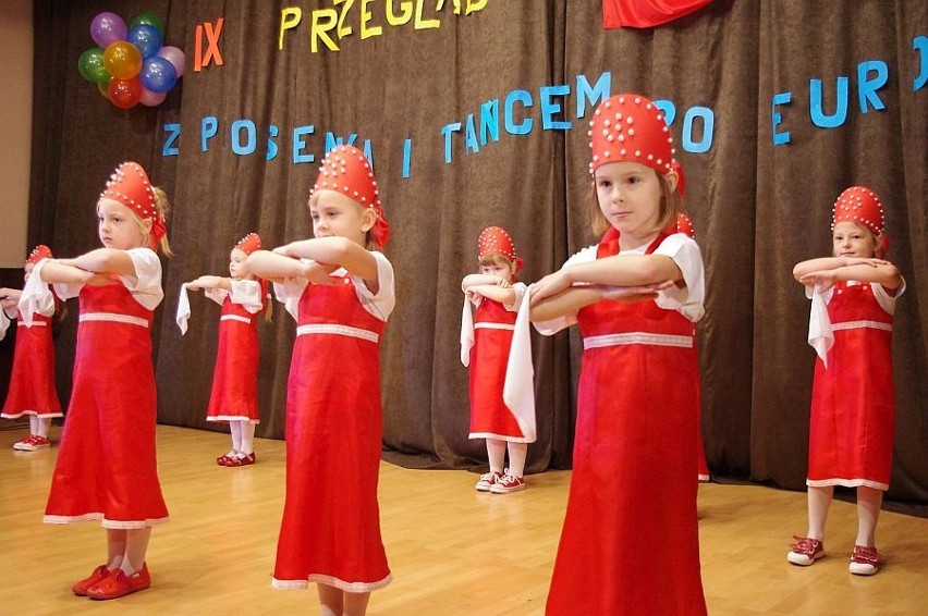 Rybnik, Knurów, Czerwionka-Leszczyny: Przedszkolaki tańczyły polkę i krakowiaka