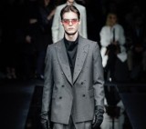 Top Model Hubert Gromadzki z Rzeszowa jako jedyny Polak wziął udział w pokazie Giorgio Armaniego na Fashion Weeku w Mediolanie [ZDJĘCIA]