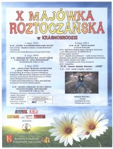 Majówka 2013 na Roztoczu: rozkład imprez