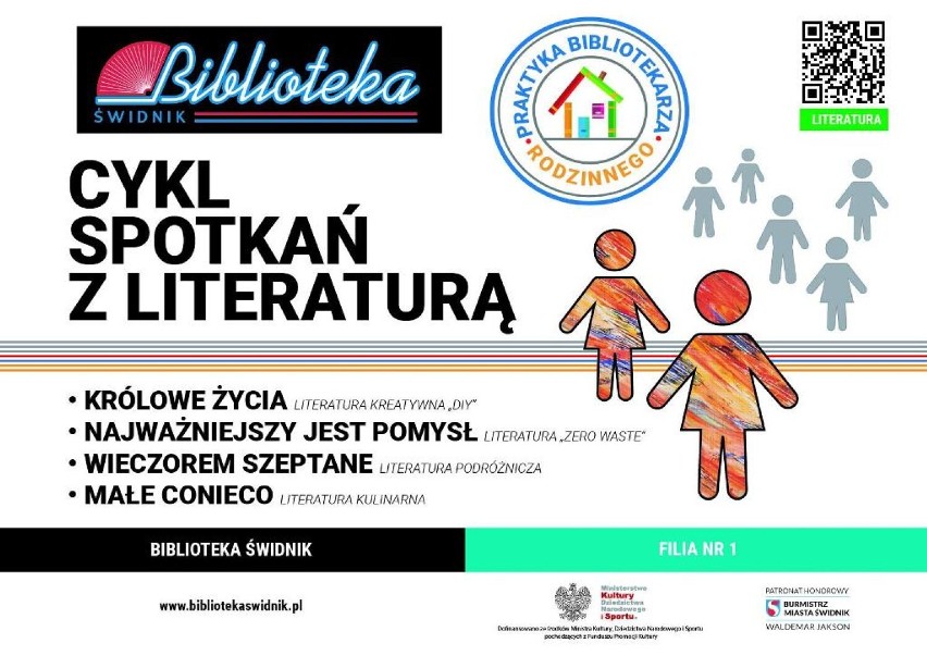 Świdnik: Biblioteka przy ul Ratajczaka organizuje cykl spotkań promujących czytelnictwo
