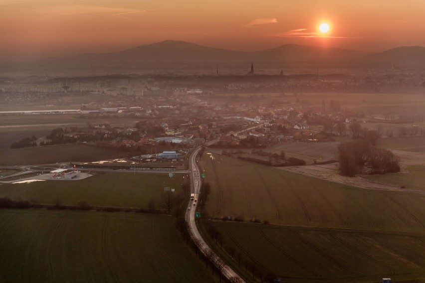 Świdnica z lotu ptaka. Zobacz wyjątkowe zdjęcia! 