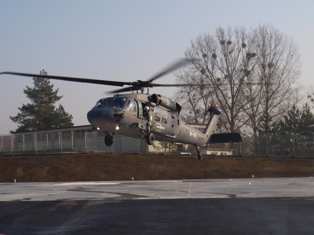 Lądowisko dla helikopterów przy szpitalu w Mielcu. Trzecie na Podkarpaciu!