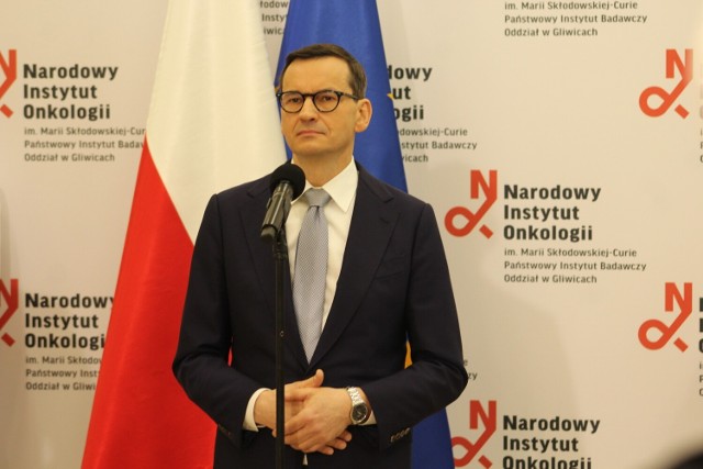 Premier spotkał się z lekarzami Narodowego Instytutu Onkologii w Gliwicach