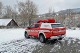 Gmina Mucharz. Strażacy z Kozińca pochwalili się nowym samochodem, stary oddali kolegom z Jaszczurowej