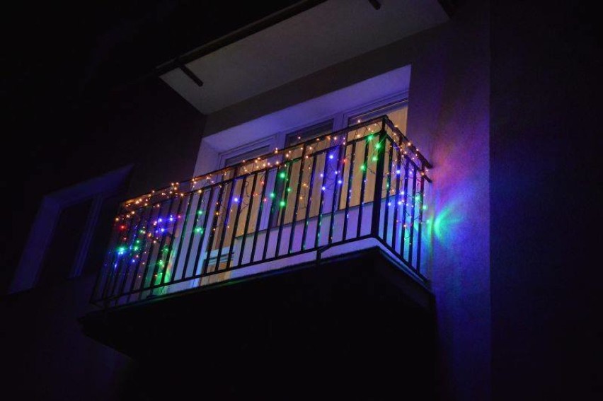 Złotów.  Podsumowanie konkursu na najpiękniejszy świąteczny balkon SM Piast