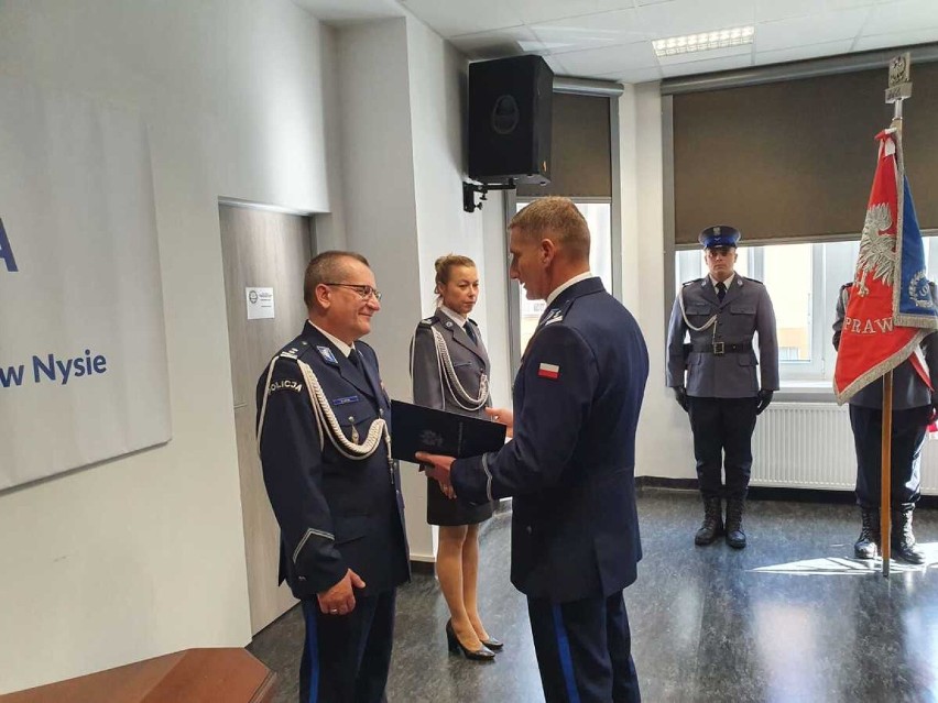 Młodszy inspektor Krzysztof Urban nowym Komendantem Powiatowym Policji w Nysie