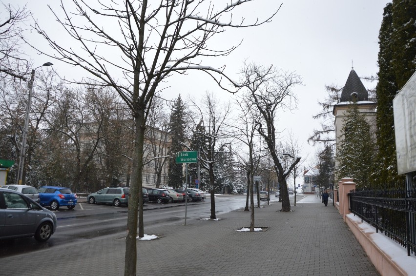 Zima wróciła wiosną do Bełchatowa, kwiecień 2022
